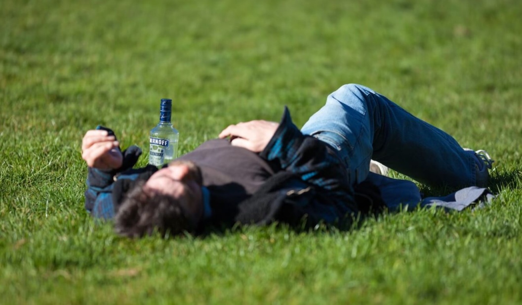 Man Intoxicated In A Public Place