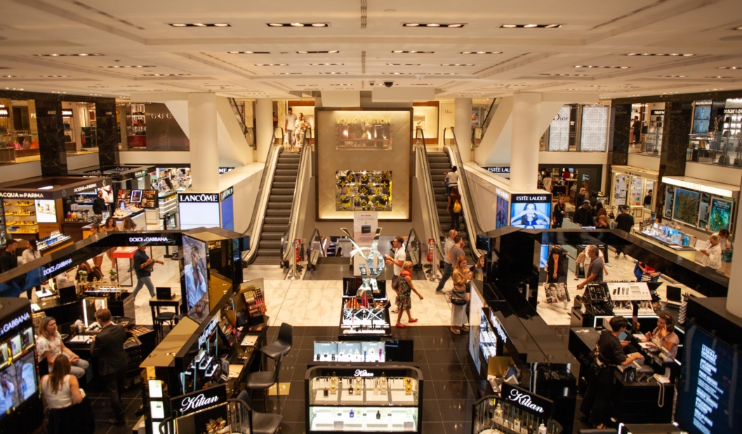 Interior Of Shopping Centre