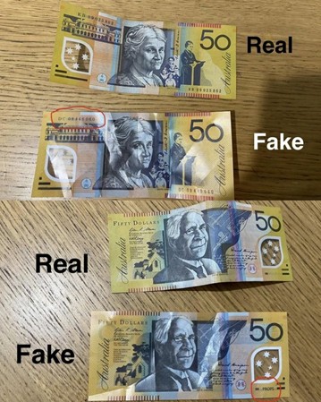 Counterfeit Cash